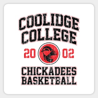 Coolidge College Chickadees Basketball - Van Wilder (Variant) Sticker